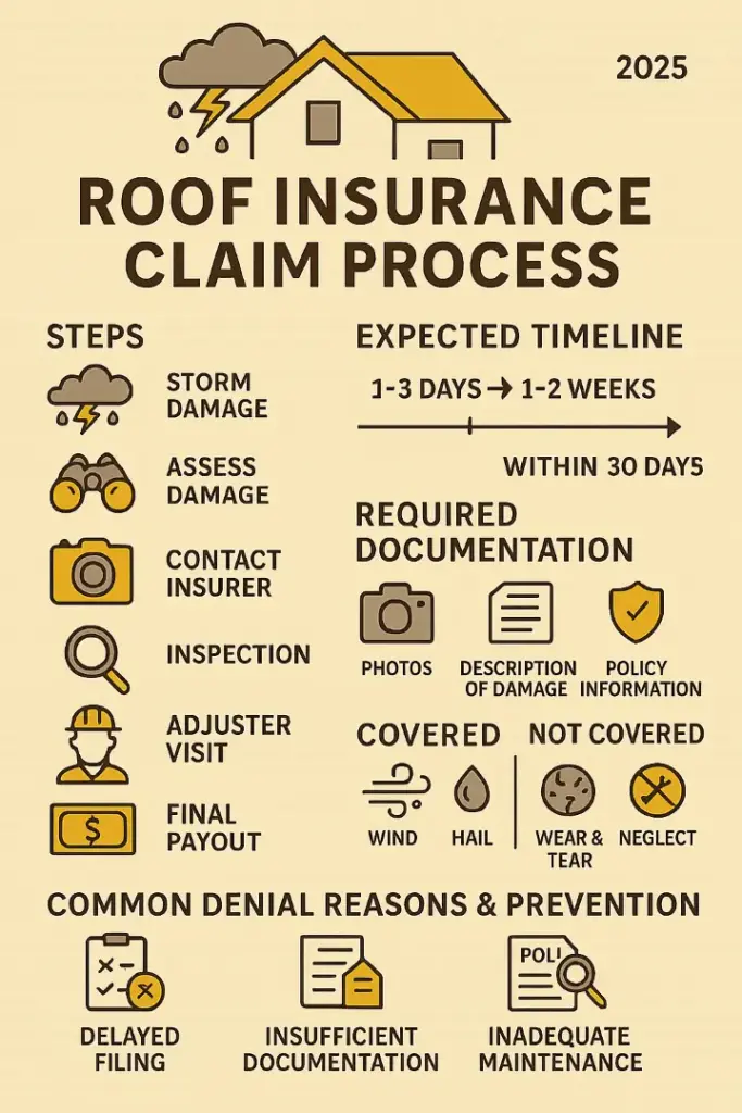 Understanding the Insurance Process for Roof Repairs & Roof Replacement